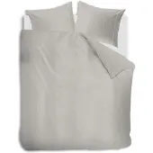 Auping Pearl Grey Satin dekbedovertrek 240x200/220 Grey
