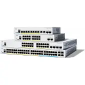 Cisco Catalyst 1300X-48P-4X - Switch - Laag 3 - beheerd - 4 x 10 Gigabit SFP28 + 48 x 10/100/1000 (PoE+) - voor montage in een rack - PoE+ (740 W)