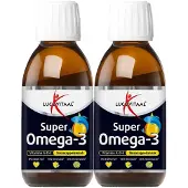 Lucovitaal 2x Omega 3 Vloeibaar Sinaasappelsmaak 125 ml