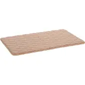 Flamingo Hondenkussen - orthopedisch hondenkussen - benchkussen memory foam - Weimar Beige M - luxe draadkooi kussen van hoge kwaliteit - 85,5cm