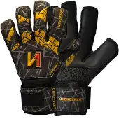 Onekeeper Vector Evolution Keepershandschoenen Kids Zwart Goud | 3