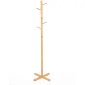 Begryf - Staande kapstok - bamboe - naturel - 35x35x175 cm