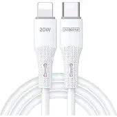 Duzzona A10 20W USB-C naar Lightning Kabel Power Delivery 1M Wit