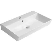 Hak Orion Keramische wastafel 59x38,6cm, wit