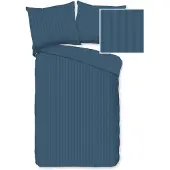 Muller Textil Peuter Dekbedovertrek Katoen Satijn Hotel Sevilla - denim 120x150cm