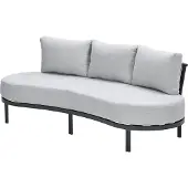 Garden Impressions Toscana loungebank L225 cm - donker grijs