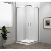 Hak Polysan EASY douchecabine, vierkant, 800x800 mm, helder glas