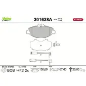 Valeo 301638A Remblokken