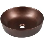 Sapho Priori Keramische waskom, Ø41,5cm, koper