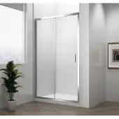 Hak Easy Douchedeur 150cm, helder glas