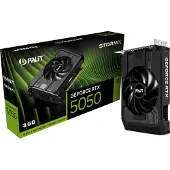 Palit StormX NVIDIA GeForce RTX 5050 - Videokaart - 8GB - GDDR6 - PCIe 5.0 - 1x HDMI 2.1b - 2x DisplayPort 2.1