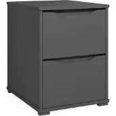 Vicco Ruben Boxspring nachtkastje – 40.2 x 53.6 cm Antraciet