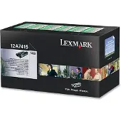 Lexmark Toner 12A7415 Zwart