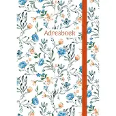 Zuidnederlandse Uitgeverij (ZNU) Adresboek (klein) - Romantic Flowers