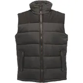 Regatta Heren Standout Altoona Steppvest / Vest FK543 (XL) (Grijs/Zwart)