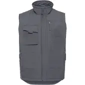 Russell - Uni vest voor heren/dames - Werkkleding LT5292 (4XL) (Grijs, effen kleur)