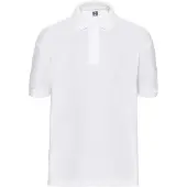 Russell Poloshirt van katoen voor kinderen (Wit)