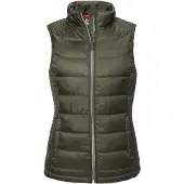 Russell athletic Russell Dames/dames Nano Body Warmer (Donkere Olijf)