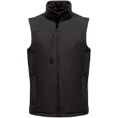 Regatta Heren Flux Softshell Bodywarmer / Mouwloos Jasje (Waterafstotend & Windbestendig) (Allemaal zwart)