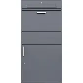 Westmann Pavo xxl pakketbrievenbus met los postvak 45x72x128 cm antraciet