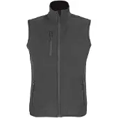 Sols Dames/Dames Falcon Bodywarmer Softshell met rits (Houtskool Grijs Effen)