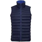 Sols Heren Wave lichtgewicht bodywarmer (Marine)