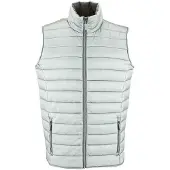Sols Heren Wave lichtgewicht bodywarmer (Metaalgrijs)