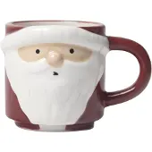 Pluto Design Santa mok Wit-rood