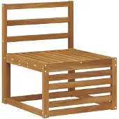 vidaXL Buiten bank set 6 st Naturel Massief Acacia Hout