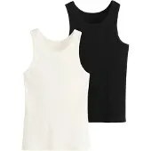 Next Top zwart / wit