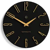 Newgate Empire State - Wandklok - Zwart