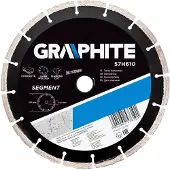 Graphite diamantschijf 230x22x8,0x2,5mm segment gelaserd mpa en13236