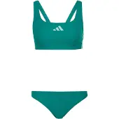 Adidas Sportbikini '3-Stripes V-Back' turquoise