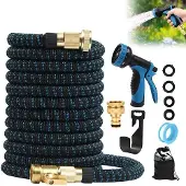 OEM Flexibele tuinslang - 15 meter, knikvrij, multifunctioneel - blauw