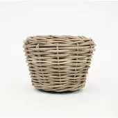 Van der leeden Drypot Sawah Extra Dik Rotan Bruin d47h35cm