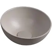 Sapho Minor Betonnen waskom, Ø26cm, mat zand