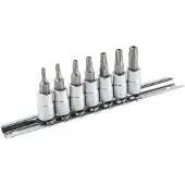 Topex Torx-Steckschlüsselsatz mit Loch 1