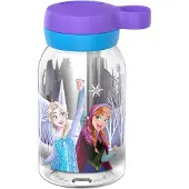 Mepal Campus drinkfles met rietje 450 ml - Frozen Friends