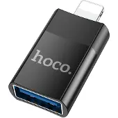 Hoco - USB C naar USB A Adapter - USB C naar USB Adapter - USB C naar USB A Converter - USB C Adapter - USB C naar USB A Female - Zwart