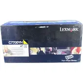 Lexmark gele high-yield tonercartridge voor de C770/C772, 10.000 pagina's, geel