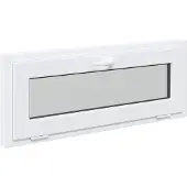vidaXL Kelderraam RISOR 100 x 40 cm PVC en helder glas