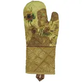 Beddinghouse Keukenhandschoen Sunflower Yellow (Set van 2)
