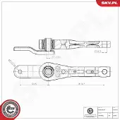 ESEN SKV 75SKV376 Motorsteunlager