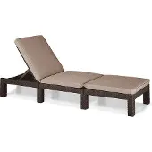 Markenlos Luxe ligbed voor tuin, terras en balkon / Tuinstoel