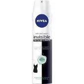 Nivea Black & White - Antiperspirant Spray - 72u Bescherming - Onzichtbare Versheid