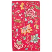 Pip studio Pip Flowers Strandlaken - Rood 100 x 180 cm