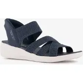SKECHERS Slip-ins: Arya Cooling Off sandalen blauw maat 38