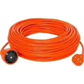 Plastrol ECO - Tuin Verlengsnoer - 25m - Enkelvoudige Aansluiting - Oranje