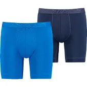 Puma Sport Lange Boxershorts voor Heren, Blauw, Maat 4