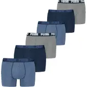 Puma Boxershorts 'Everyday' navy / opaal / taupe / zwart / wit